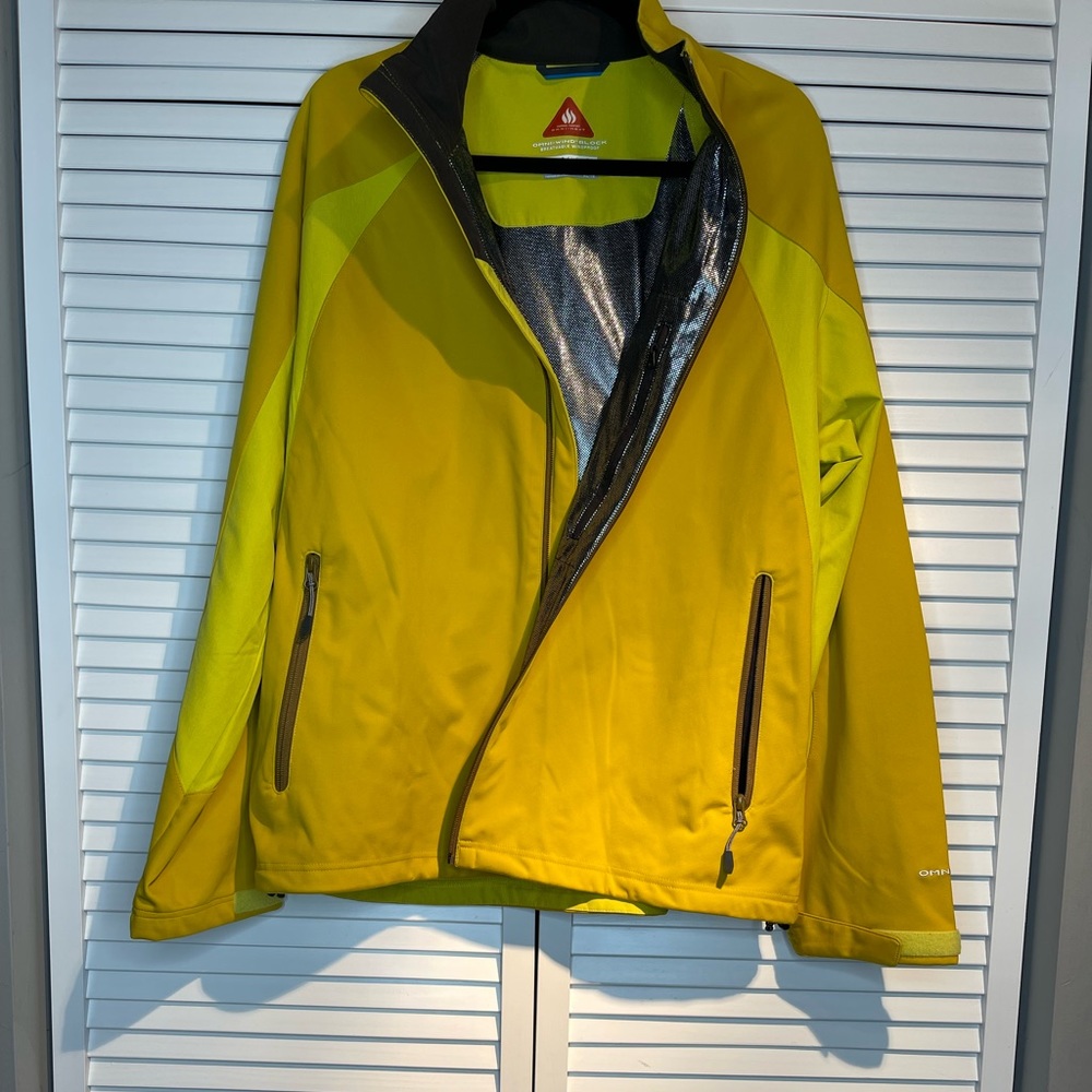 Columbia new rain jacket